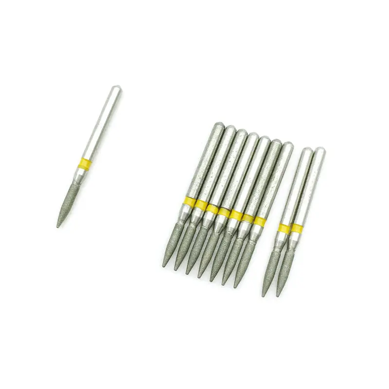 10 шт./партия стоматологических алмазных боров (средний FG 1 6 мм полировки