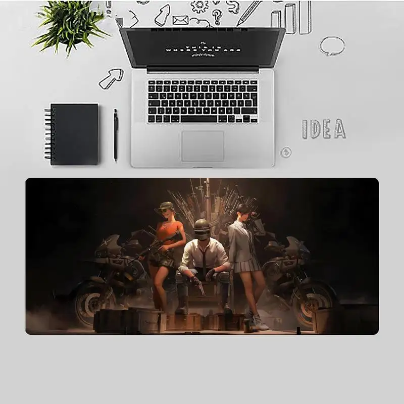 

pubg game fire Gaming Player desk laptop Rubber Desk Table Protect Game Office Work Mouse Mat pad X XL Non-slip Laptop Cushion