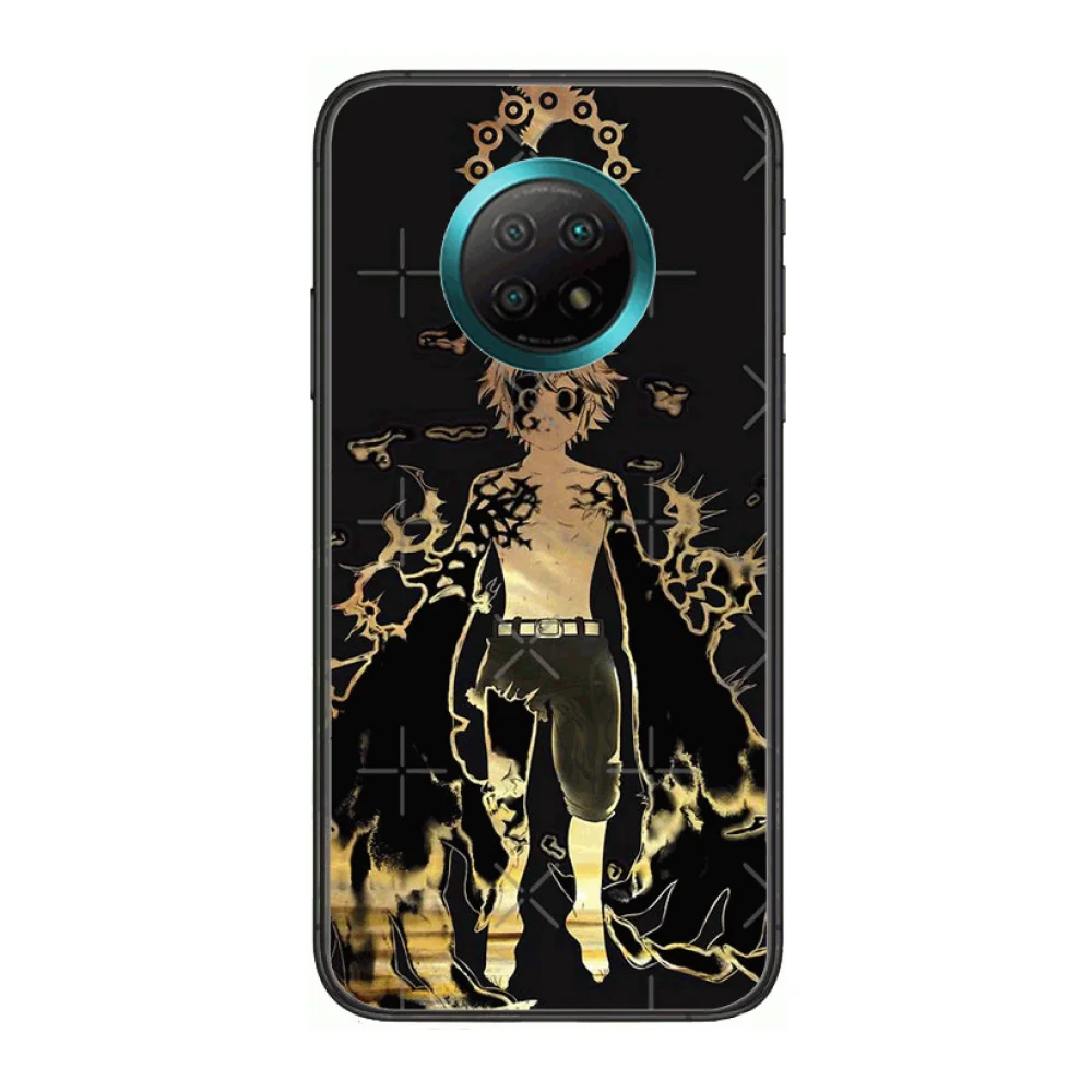 

Anime Style Seven Sins Meliodas Phone Case For xiaomi Redmi Note 9S 8 7 6 5 A Pro T Anime Black Cover Silicone Back Pretty seni