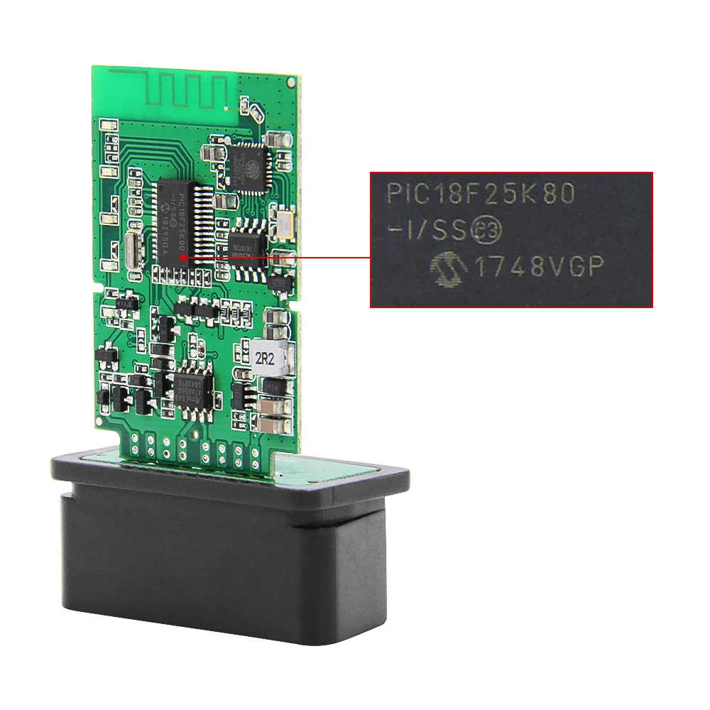 ELM327 V1.5 PIC18F25K80 WIFI для IOS/Android OBDII OBD2 BT4.0-Беспроводной автомобильный диагностический