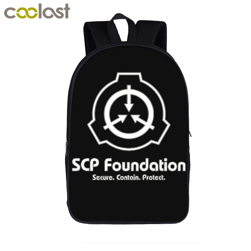 Рюкзак для подростков с особыми процедурами сдерживания основы SCP женская и