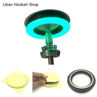 hookah shisha led light rgb round plate 160mm narguile nargile chicha accessories festive party decoration with remote control