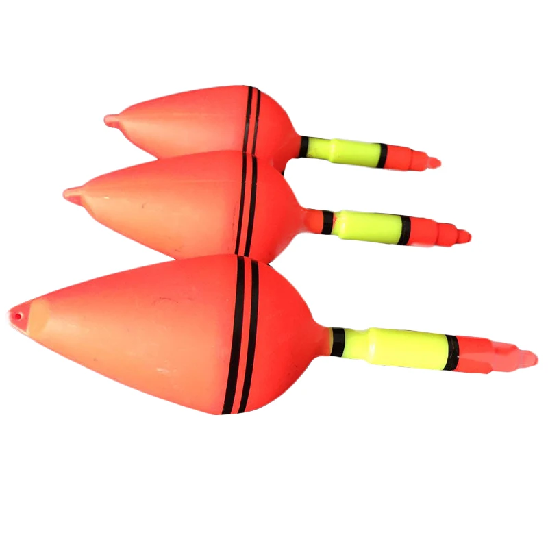 4 шт./компл. 4-размерные оранжевые Рыболовные Поплавки для дрифта Пластиковые