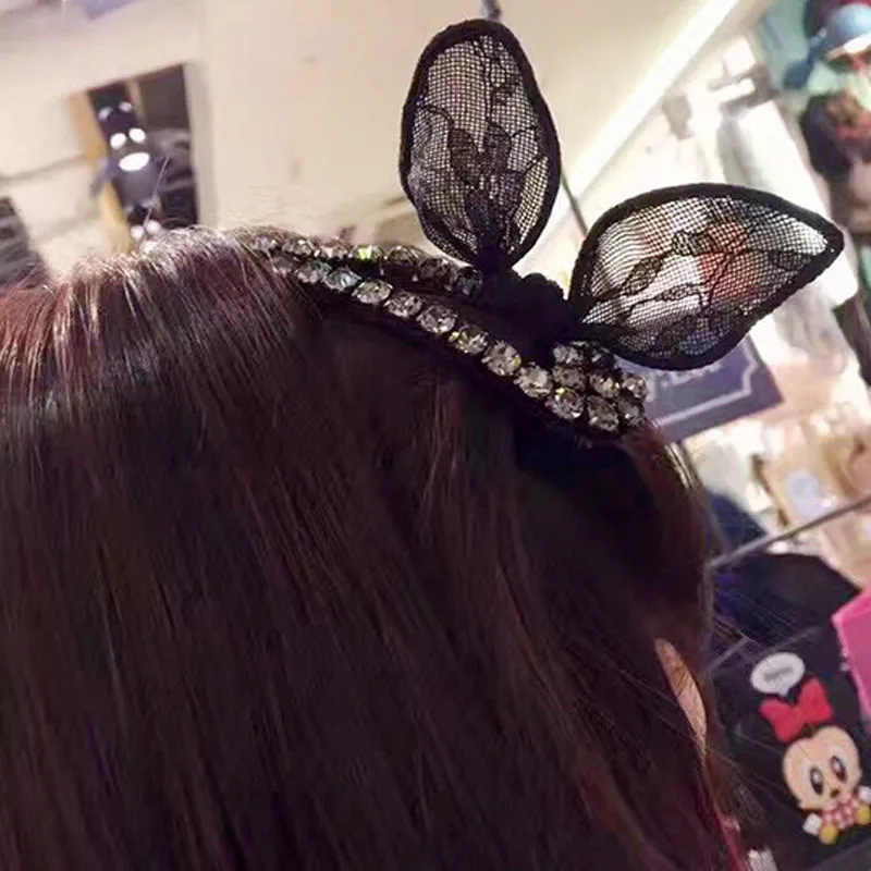 Модные кружевные Стразы для женщин и девушек шпильки волос заколки головные