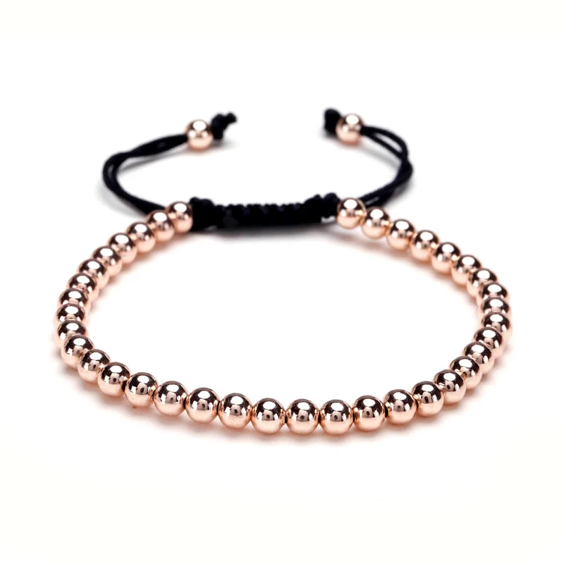 

jingyang 2019 Stainless Steel Beaded Bracelet Men Beaded Bracelet Adjustable While Women Accessorized Custom Bracelet Jewelry