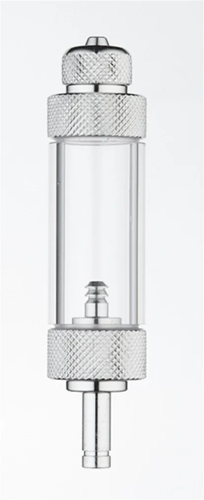 Bubble counter Chihiros CO2 система Аквариум CO2 регулятор 12 В W21.8 CGA320 интерфейс обратный клапан регулятор для аквариума Магнитный Соленоидный клапан - Цвет: Bubble counter