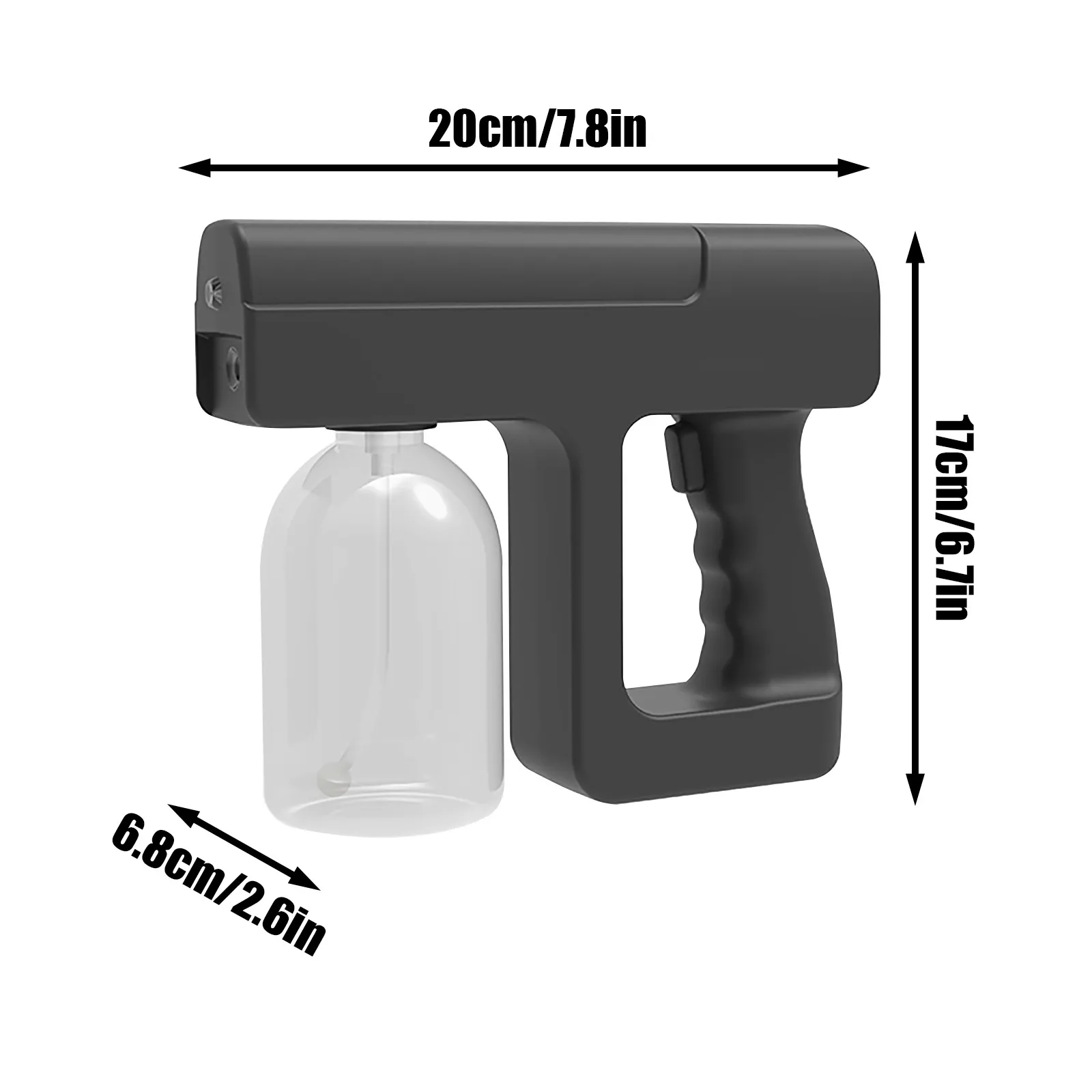 Электрический беспроводной портативный Перезаряжаемый USB распылитель для