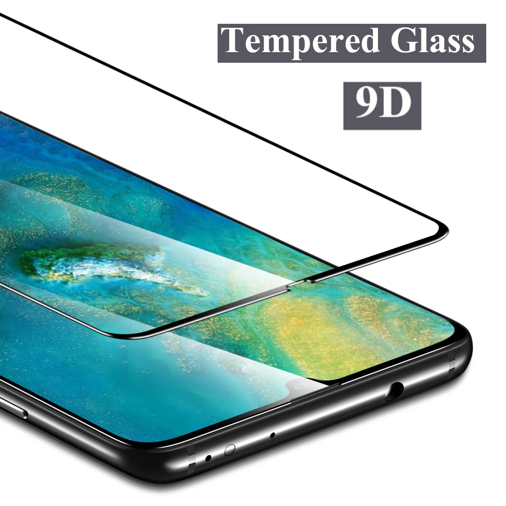9D закаленное стекло для Huawei P Smart Z Y6 Y9 2019 защита экрана Y5 Y7 2018 Nova 3 3i полное покрытие