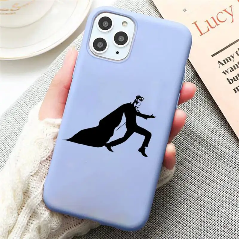 

Freddie Mercury Queen band high quality Phone Case shell Candy Color for iPhone 6 7 8 11 12 s mini pro X XS XR MAX Plus