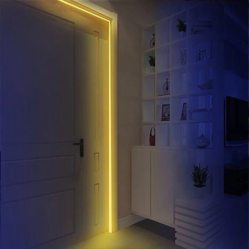 Светодиодные ленты движения 12В Сенсор под шкаф светильник Кухня ing со