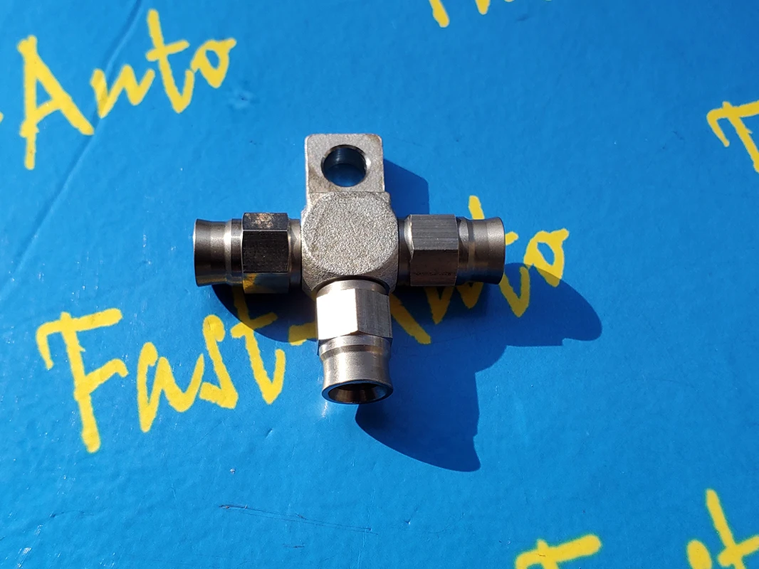 

Тройник из нержавеющей стали 3 way 3an an3 an-3 3/8-24unf, резьбовой тройник с крепежным вкладышем, тормозной шланг из ПТФЭ, концевой фитинг