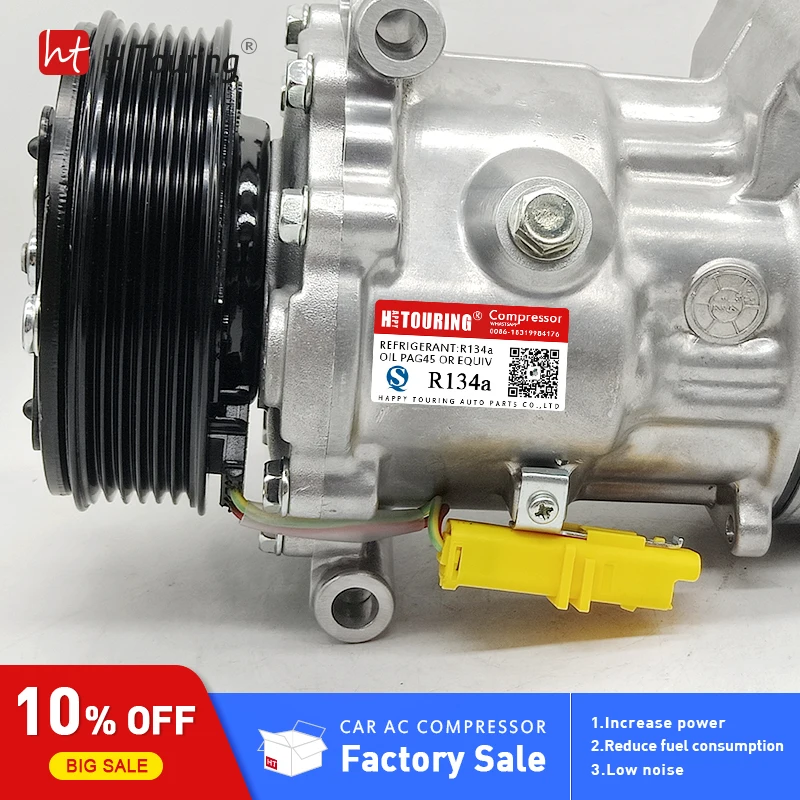 Для Sanden sd6v12 компрессор для MINI CLUBMAN R55 R56 R57 Cooper D S SD 2758433 6942501 64529223392 1457F|Установки