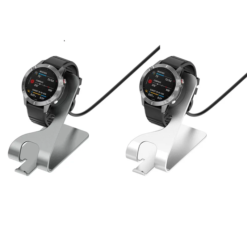 

Подставка из алюминиевого сплава для зарядного устройства Garmin fenix6/5 Vivoactive3, зарядный кабель для умных часов, зарядная док-станция