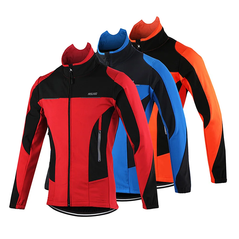 

Men Windproof Waterproof Cycling Jacket Long Sleeve Bicycle Jersey MTB Mountain Bike Jacket Coat Bicycle Clothing 2021 New