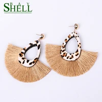 shell bay drop tassel earrings 2020 jewelry women minimalist boho punk fashion earrings pendientes earring girls wholesale eari