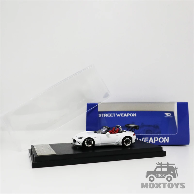Уличное оружие 1:64 Mazda MX-5 Pandem Rocket Bunny Yelllow/белая литая модель автомобиля | Игрушки и