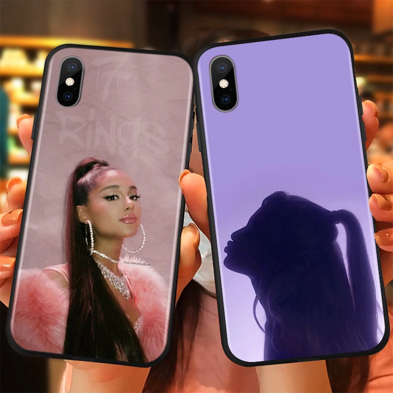 Black Cover Beauty Music Girl for Apple iPhone 12 Mini 11 XS Pro Max X XR 8 7 6 6S Plus SE 2020 5 5S Phone Case