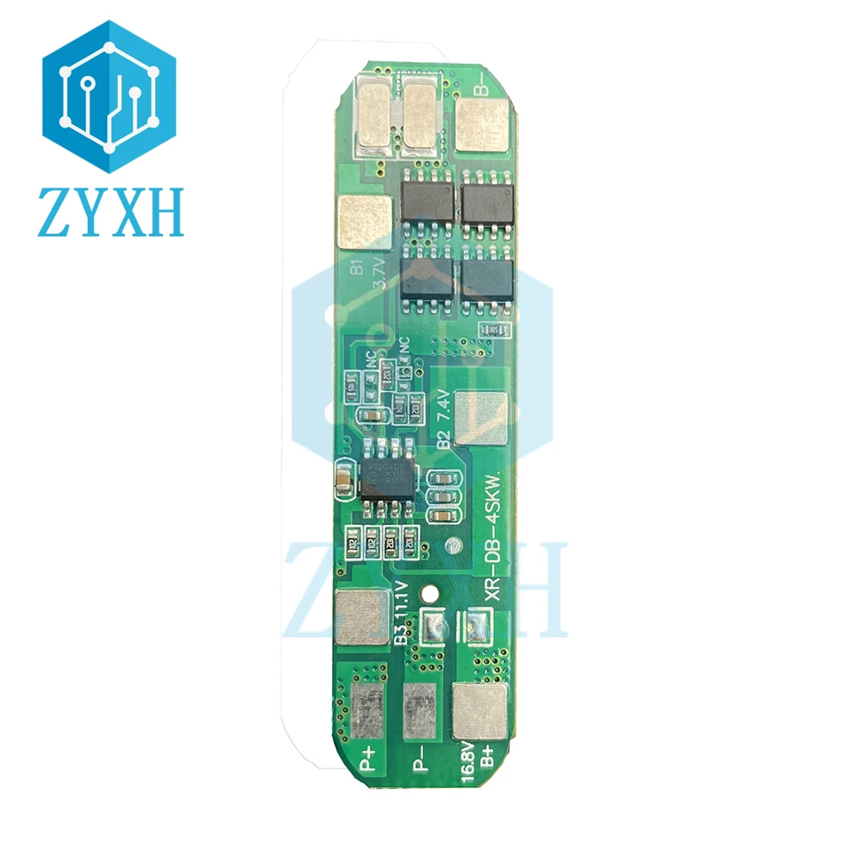 BMS 4S 5A/10A 14 8 V 18650 Защитная плата для зарядки литий-ионной батареи общий порт 2MOS/4MOS
