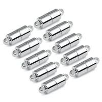 10pcslot diy jewelry connectors strong magnet clasps ending caps bracelet connectors magnetic clasps for jewelry making finding