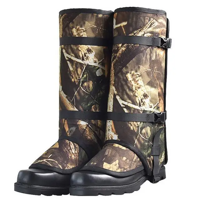 Mounchain Camouflage Long Gaiters Snow Waterproof Legs Protection Cover Skiing Snowboarding cycling shoe cover |