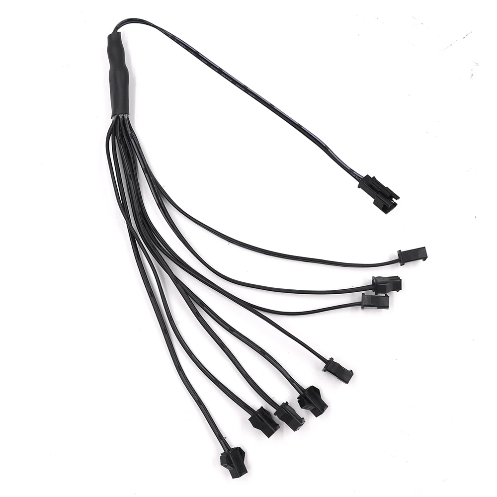 EL Wire 2Pin jst-разветвитель Разъем для одного Инвертер для подключения штекера к женскому разъему SM Leadwire кабель для EL Wire Neon Strip