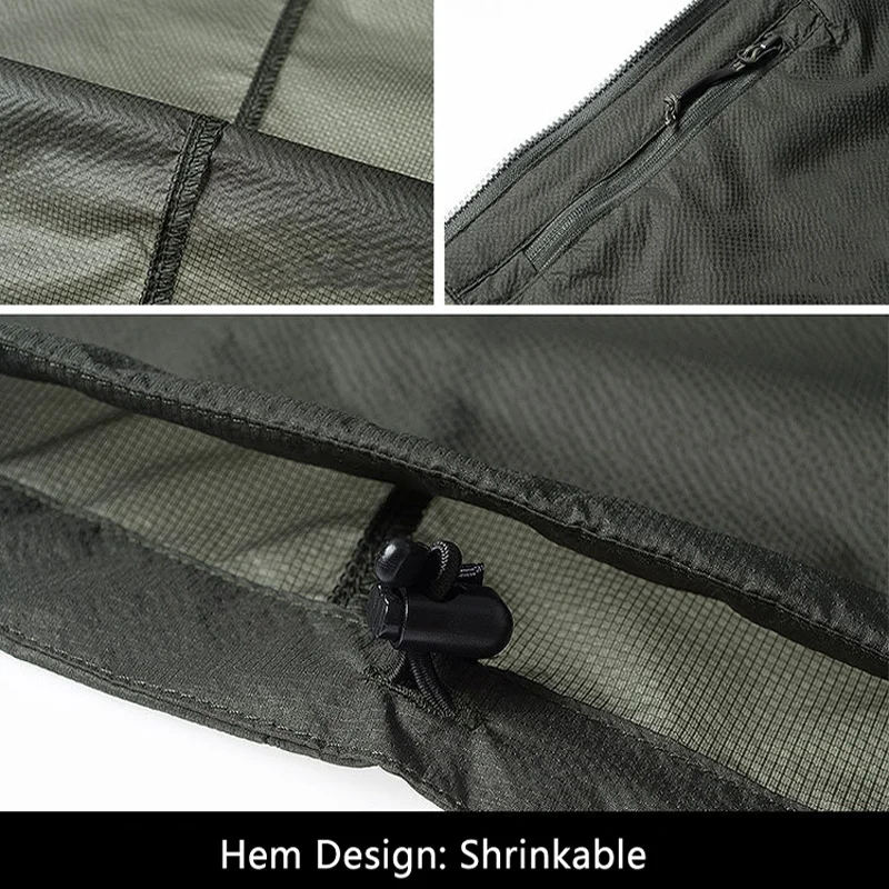 

Summer Sunscreen Jackets Men Lightweight Anti-UV Skin Coat Portable Waterproof Raincoat Male Thin Windbreaker Clothing Camouflag