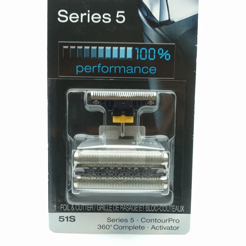Бритва Series5 Фольга режущая головка 51s 8000 серии 360'Complete.Actiator 8385 8595 8795 8970 8975 8985 8986 8987