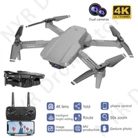 nyr e99 pro2 rc mini drone 4k 1080p 720p dual camera wifi fpv aerial photography helicopter foldable quadcopter dron toys