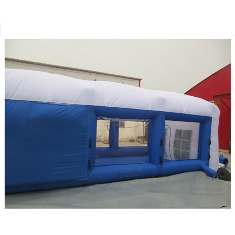 

8x4x3M Mobile Portable Giant Inflatable Car Carport Paint Spray Painting Booth Custom Tent Cabin W/ 220V Air Blower