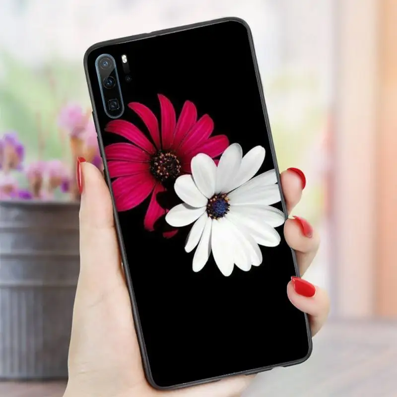 

Daisy flower simplicity Phone Case For Huawei honor Mate P 10 20 30 40 i 9 8 pro x Lite smart 2019 nova 5t