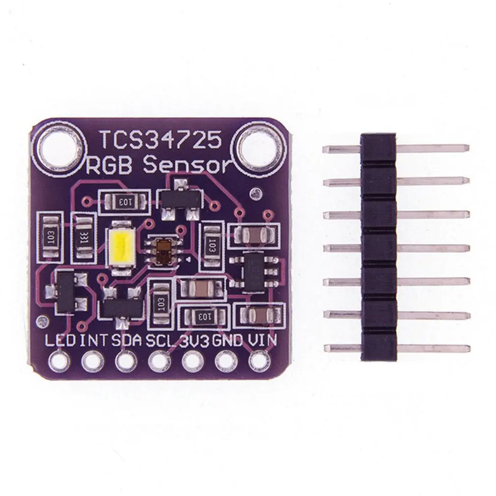 

Tcs34725 Module Color Sensor Color Sensor Rgb Development Board Module Professional Equipment Accessories