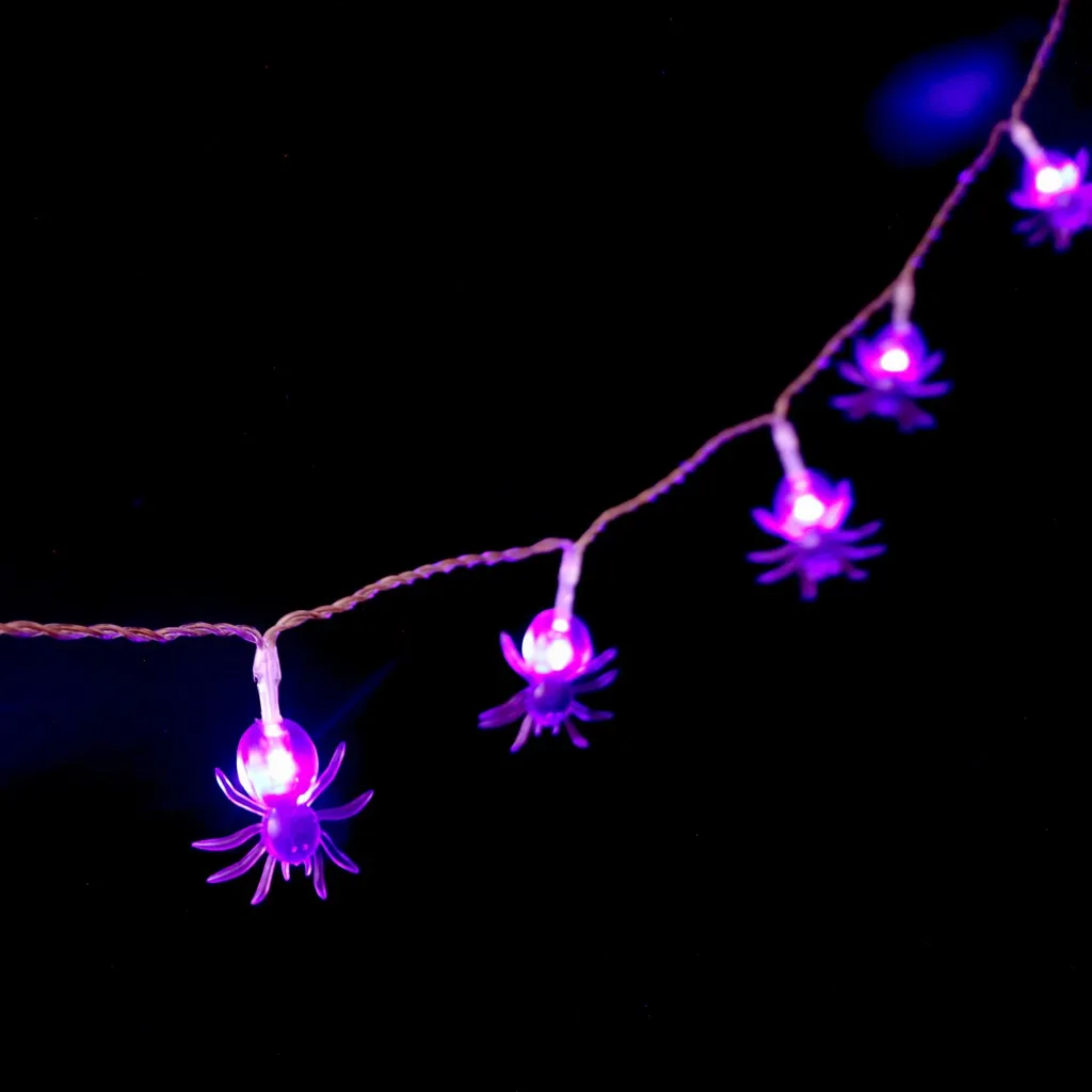 Светодиодный светильник-гирлянда на Хэллоуин декоративный светильник с