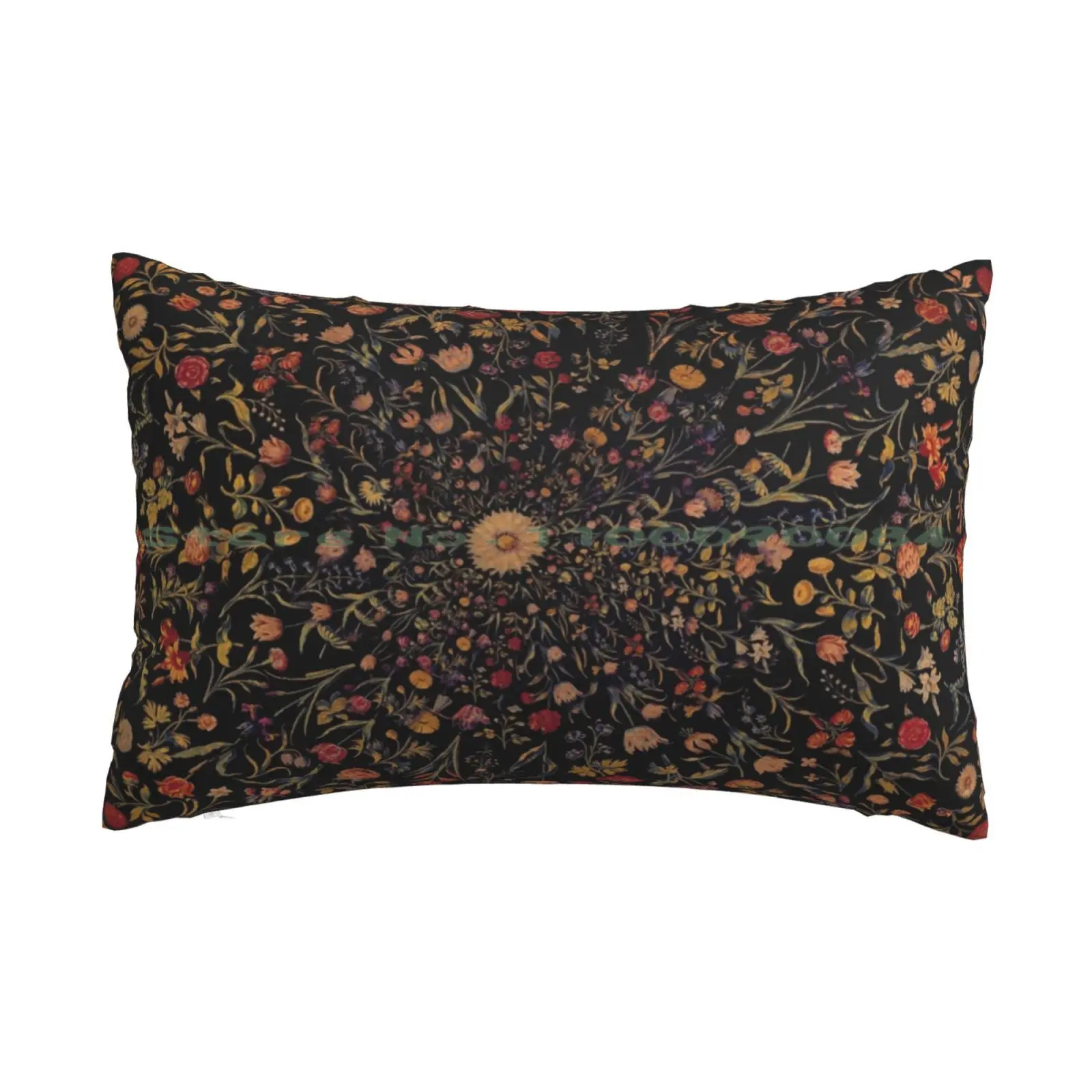 

Черная подушка в средневековом стиле, длинная прямоугольная наволочка для дивана, спальни, улицы, Размеры 20x30, 50*75