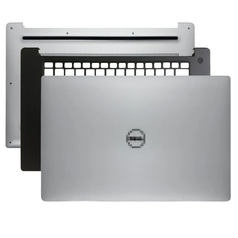 

New Top Back Cover For Dell XPS 15 9550 Laptop LCD Back Cover/Palmrest/Bottom Base J83X5 0J83X5 0YHD18 YHD18 Silver