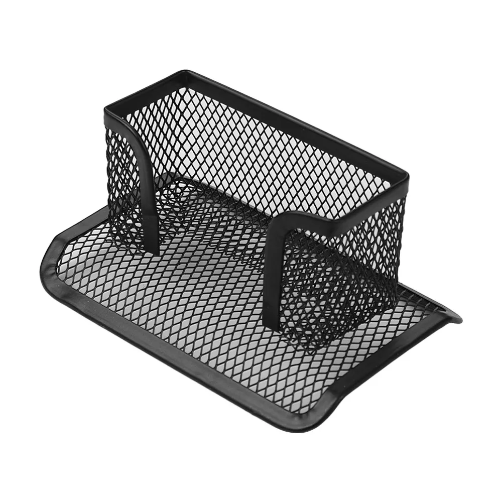 Металлический Сетчатый держатель для визитных карточек органайзер подставка