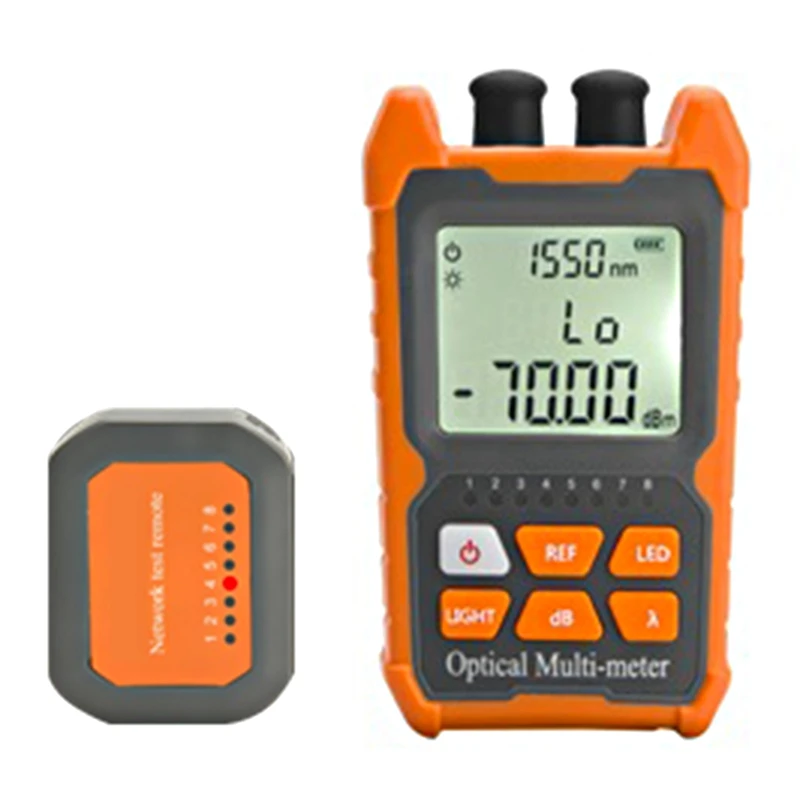 

Перезаряжаемый оптический измеритель мощности, проверка визуального кабеля, светодиодный индикатор оптоволокна, Визуальный дефектоскоп 10...