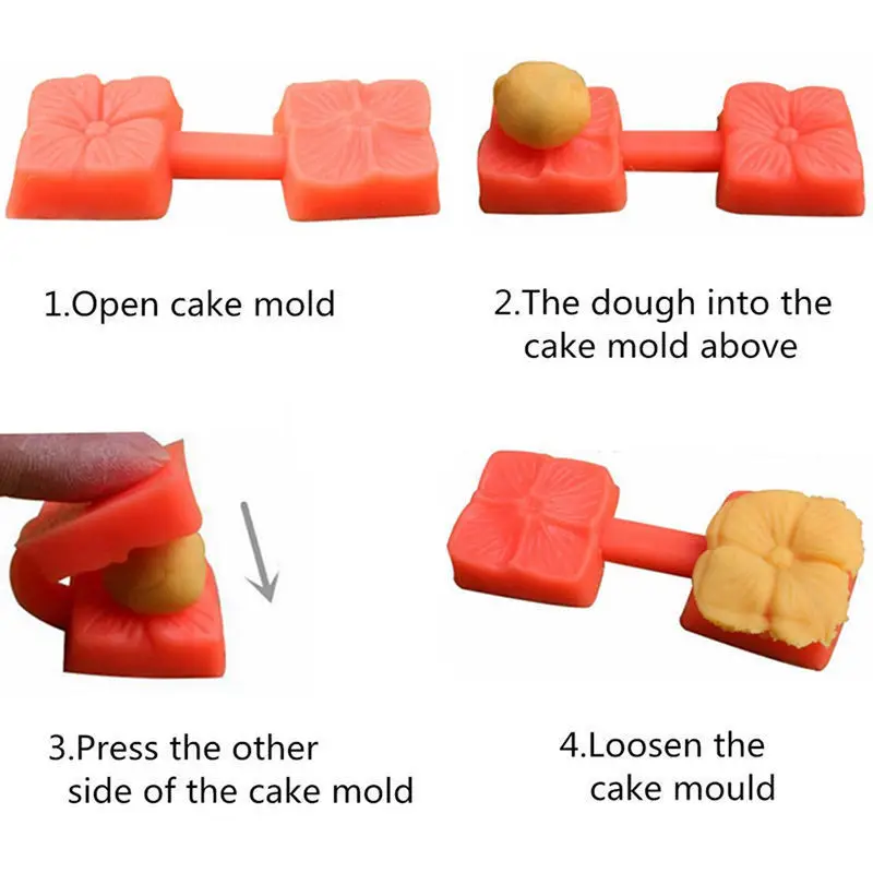 В американском стиле имеется в наличии на складе милые 3D роза цветок Fondant