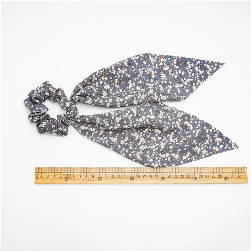 Резинки для волос Эластичные женские с цветочным принтом |