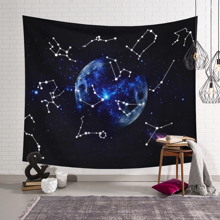 Geometry Print fabric Wall Hanging Tapestry Large Beach Towel Carpet Rug 200x150cm tapestry bohemian decor | Дом и сад