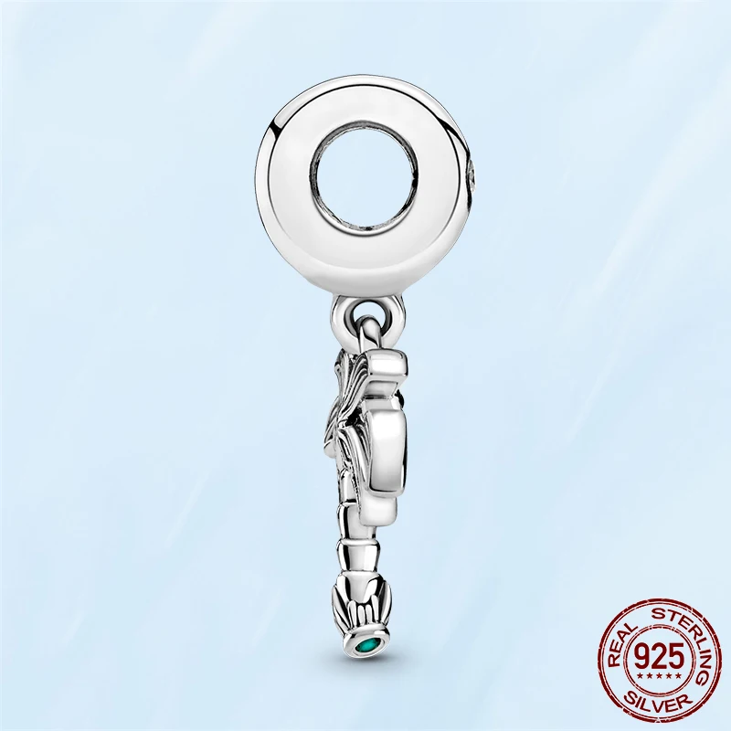 

The New Fashion 925 Sterling Silver Palm Tree & Coconuts Dangle Charm fit Original Pan Charms Bracelet DIY S925 Jewelry