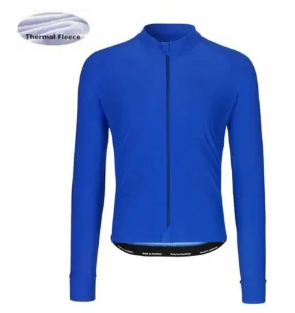Cycling Jersey PNS зимний термальный флис наивысшего качества мужской Велоспорт Джерси с длинным рукавом плотно подходят велосипедные майки дорожный велосипед велосипедная одежда - Цвет: Cycling Jersey