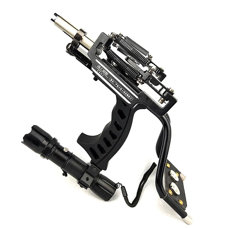 

Laser Slingshot Black Hunting Bow Catapult Fishing Bow Outdoor Powerful Slingshot for Shooting Crossbow Bow For Catch Fish