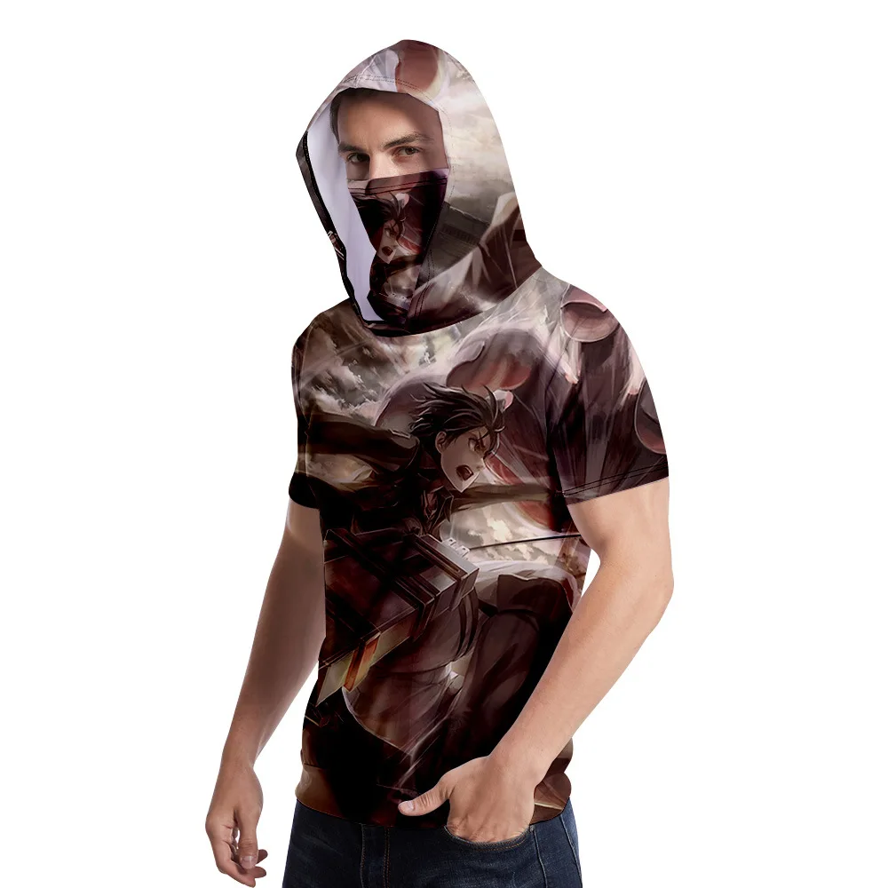 Новинка Обувь для косплея по аниме атака на Титанов 3d с капюшоном мальчиков в