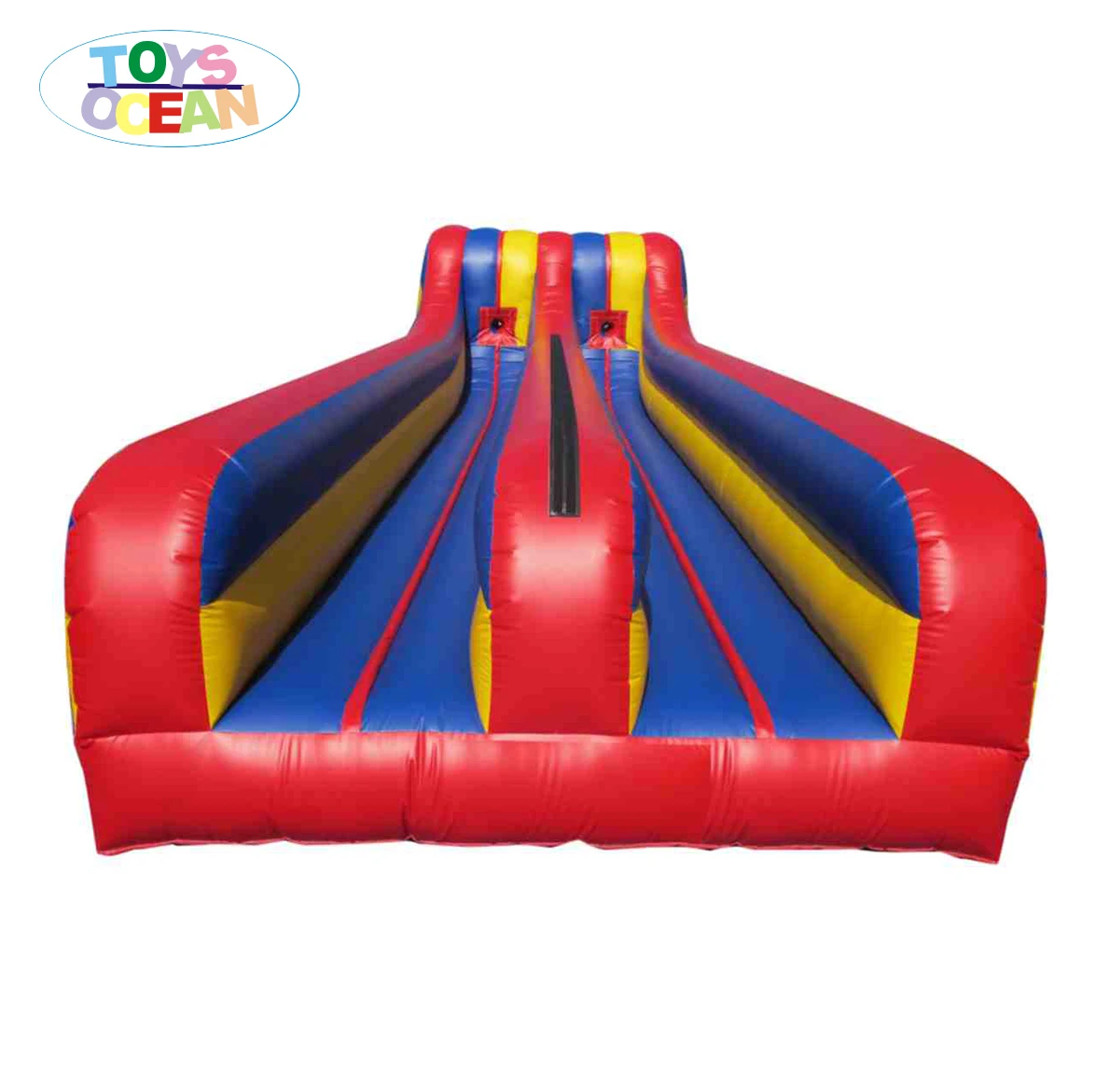 Супер спортивная игра надувной Bungee Run с двумя полосами подиума|game inflatable|bungee