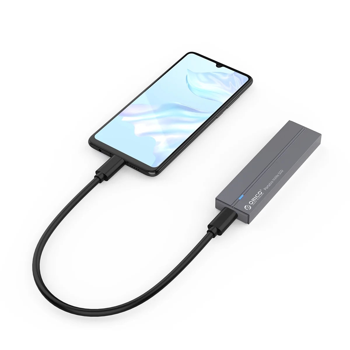 ORICO внешний SSD жесткий диск 1 ТБ SSD 128 ГБ 256 ГБ 512 ГБ SATA SSD mSATA SSD NVME Портативный твердотельный накопитель с type C USB 3,1