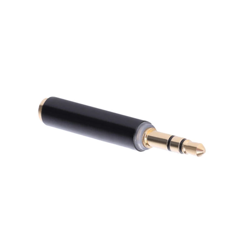 

Hot Sale 5pcs Gold Plated 3.5mm TRS Male To Female TRRS Audio Stereo Adapter Connectors Adapters