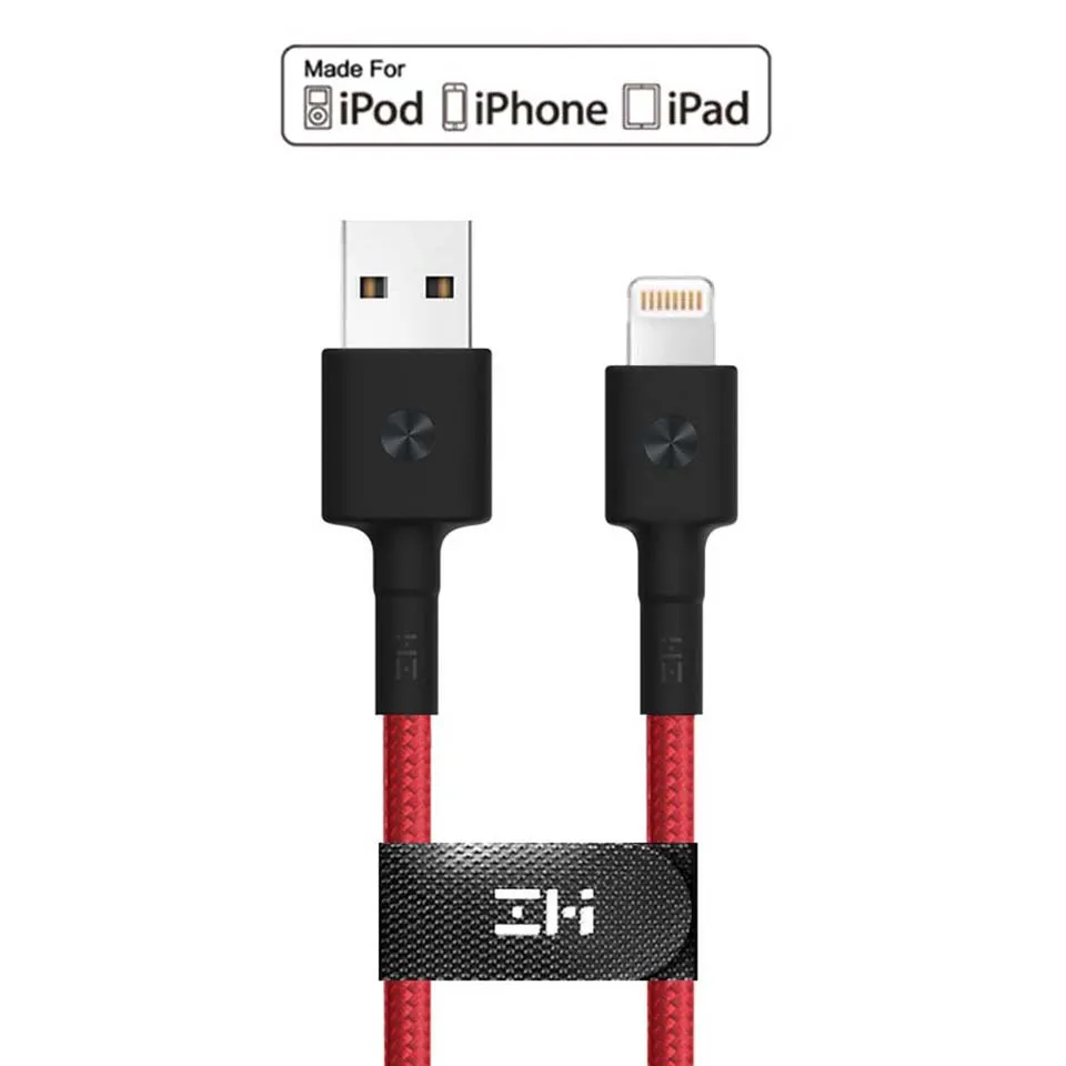ZMI кабель с сертификацией MFi для USB зарядное устройство передачи данных X 8 7 6 Plus