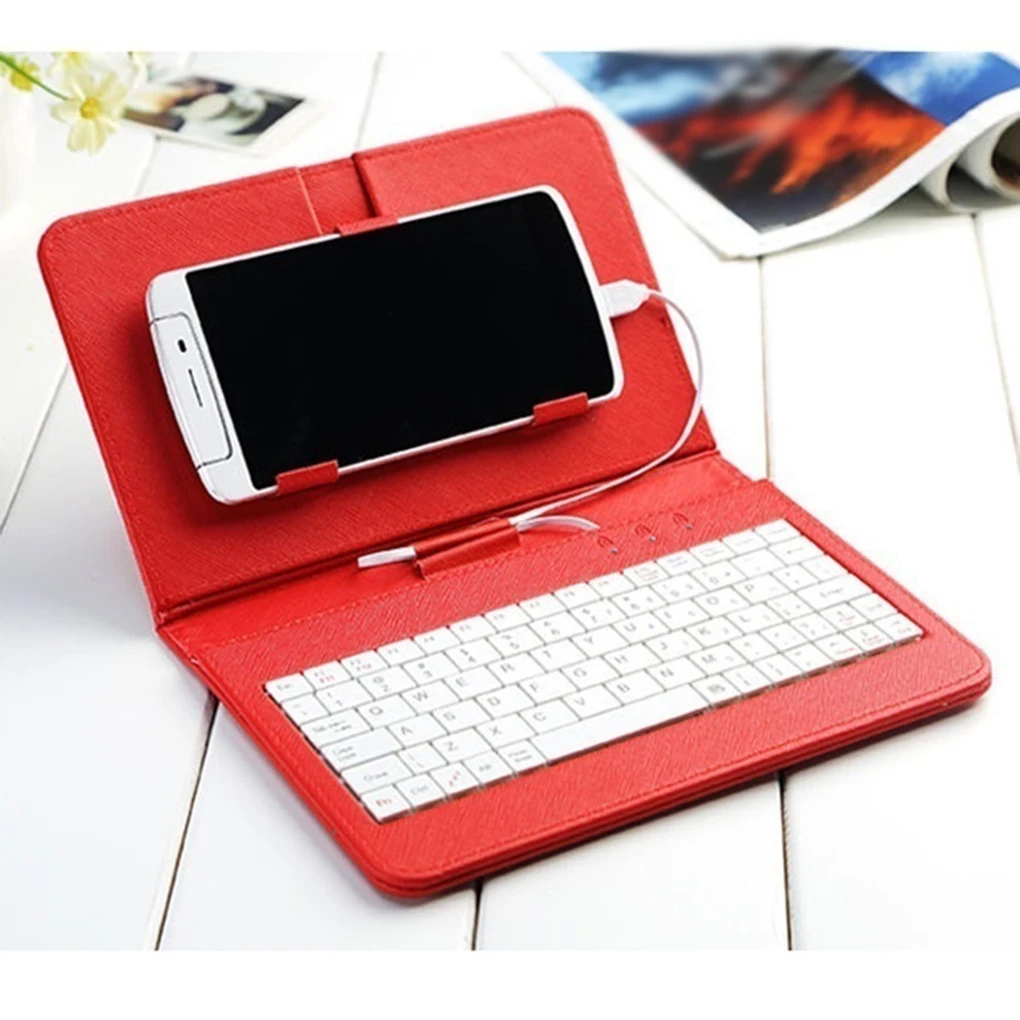 Универсальный из искусственной кожи чехол для проводной клавиатуры Andriod Protective