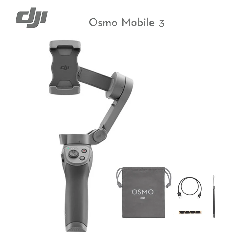 DJI Osmo Mobile 3-это складной карданный стабилизатор для смартфонов с поддержкой Quick rolling ActiveTrack 3,0 Sport Mode