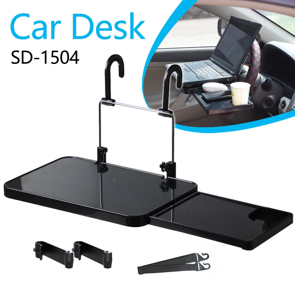 

SD-1504 Food Tray Seat Back Laptop Holder Car Desk Table Steering Wheel Drawer for Elements Personal Car Ornaments